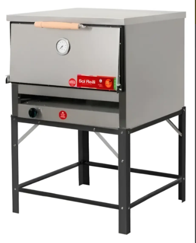 Horno Pizzero 12 Moldes El Gauchito Sol Real Gas Natural Modelo 608