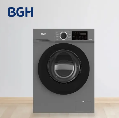 Lavarropas Bgh Inverter Frontal 6kg bwfe06s24ar GRIS OSCURO