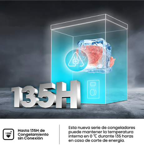 Freezer Horizontal Hisense 142l Congelación Rápida CF1N144NEW