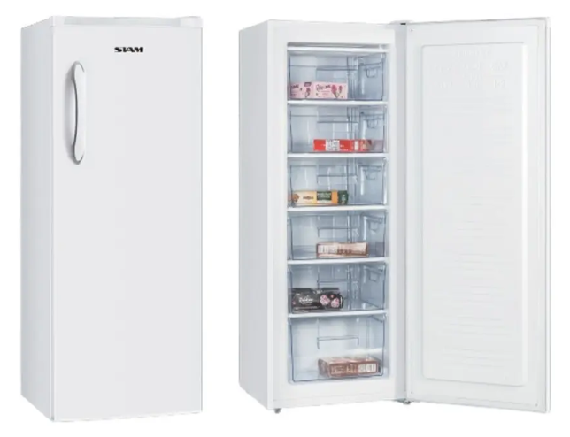Freezer Ciclico Vertical Siam FSI-CV181B 181 Litros Blanco