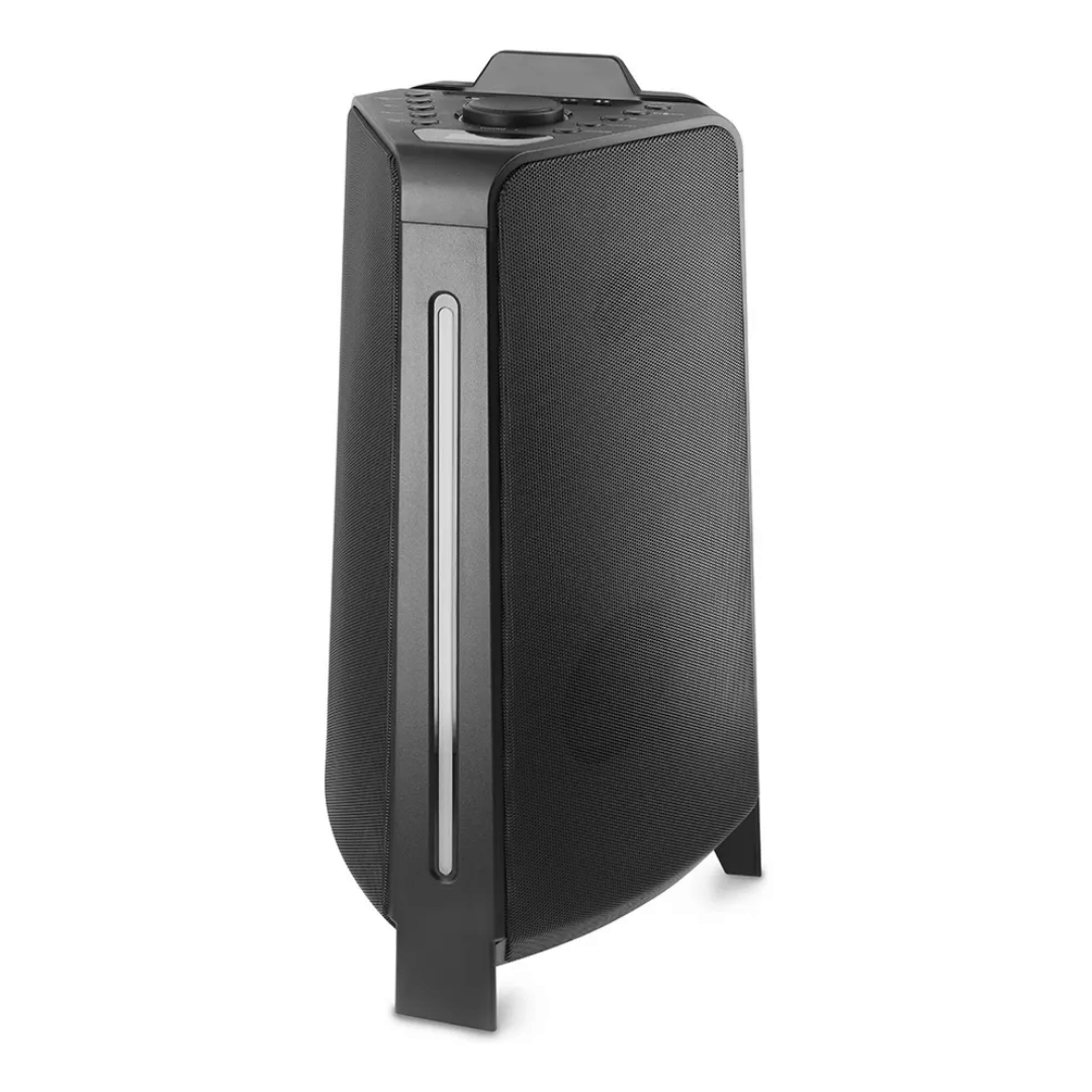 Torre De Sonido Noblex Mnt2x 4200w Sonido Bidireccional Con Micrófono