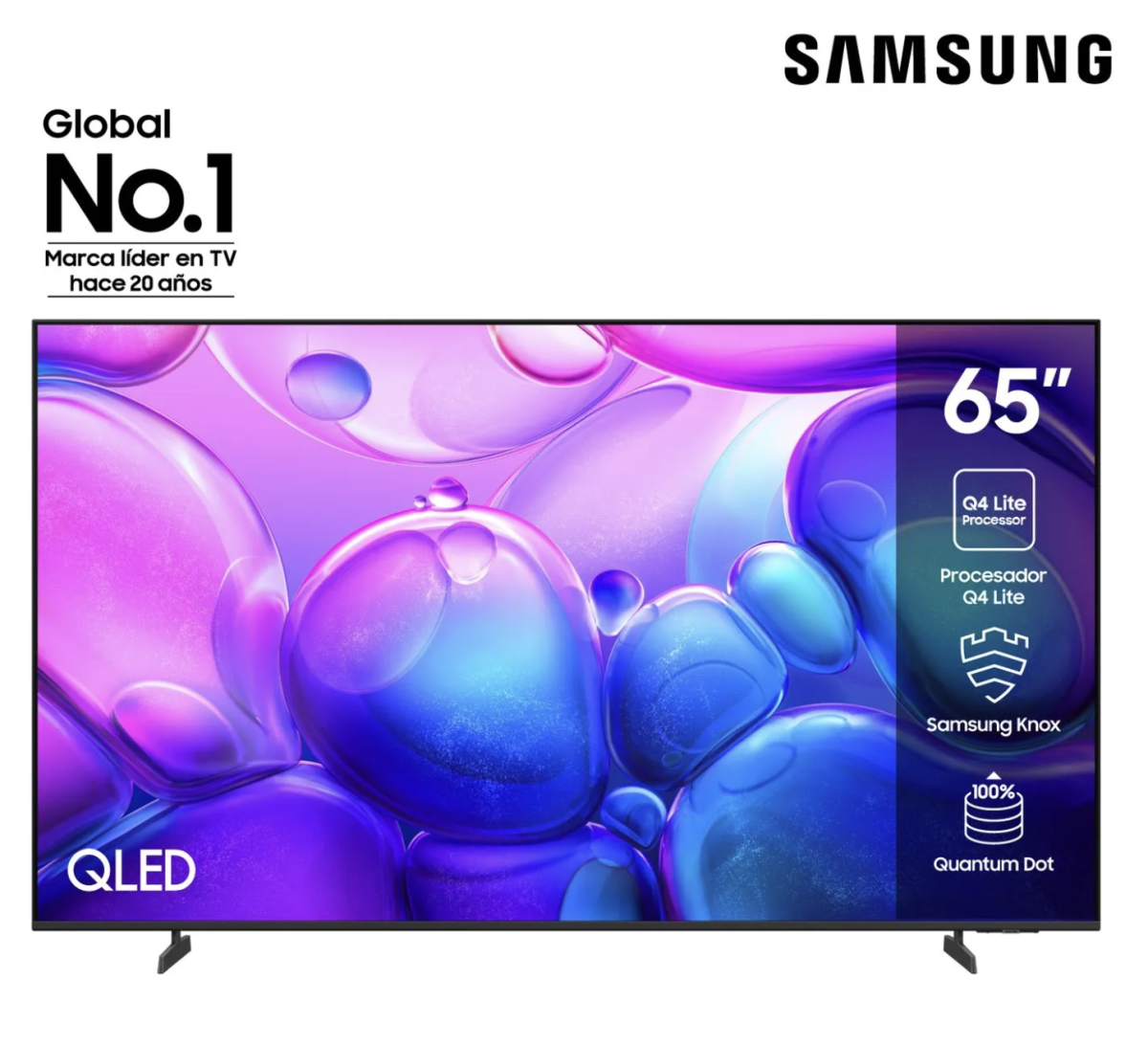 Smart Tv Samsung 65 Qled 4K QN65Q6FAAGCZB