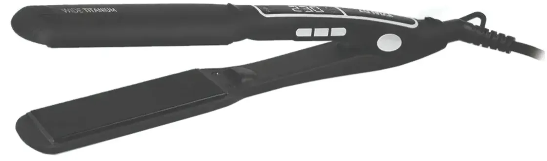 Planchita De Pelo Atma Pl8862np Wide Titanium 230° Tech Ion