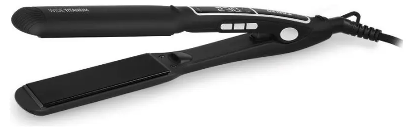 Planchita De Pelo Atma Pl8862np Wide Titanium 230° Tech Ion