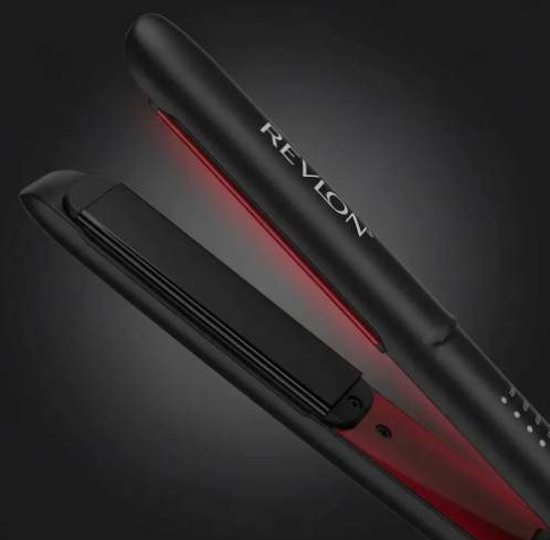 Plancha de pelo Revlon SmoothStay de 10 niveles de calor Placas ceramicas negra