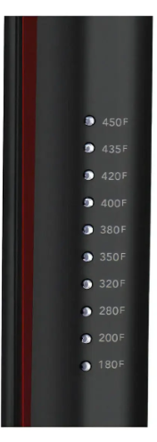 Plancha de pelo Revlon SmoothStay de 10 niveles de calor Placas ceramicas negra