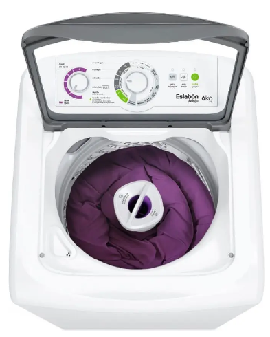 Lavarropas Eslabón de Lujo Carga Superior 6K EWH06ABDIM 750RPM