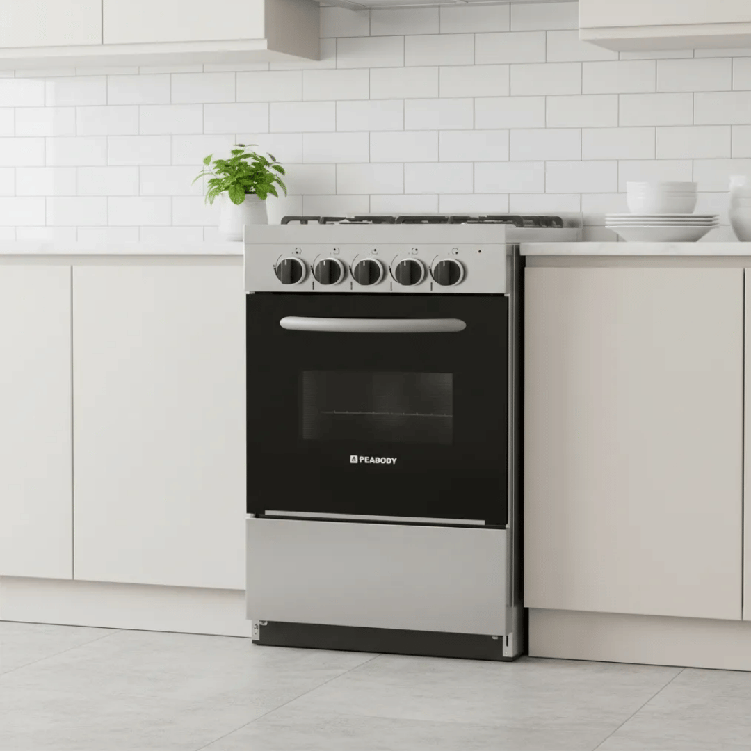 Cocina Industrial Peabody 53cm Acero Ladrillos Refractarios