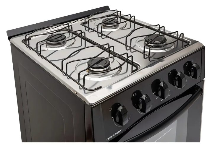 Cocina Peabody 50 Negra Multigas Negro