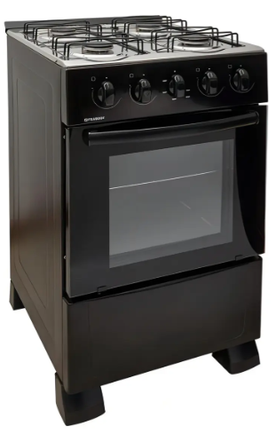 Cocina Peabody 50 Negra Multigas Negro