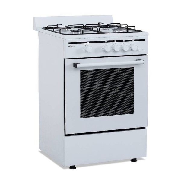Cocina Multigas Siam CSI-CM56BL 4 Hornallas 56cm Luz Blanca