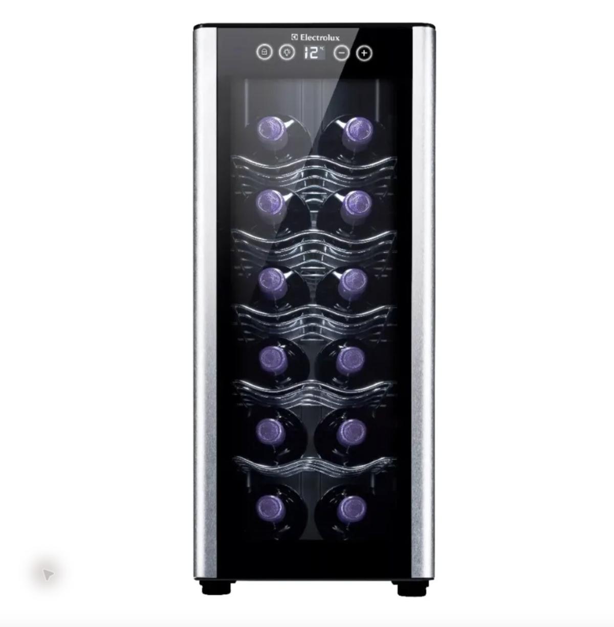 Cava de Vino Electrolux ERW125XAMB 12 Botellas Panel Touch