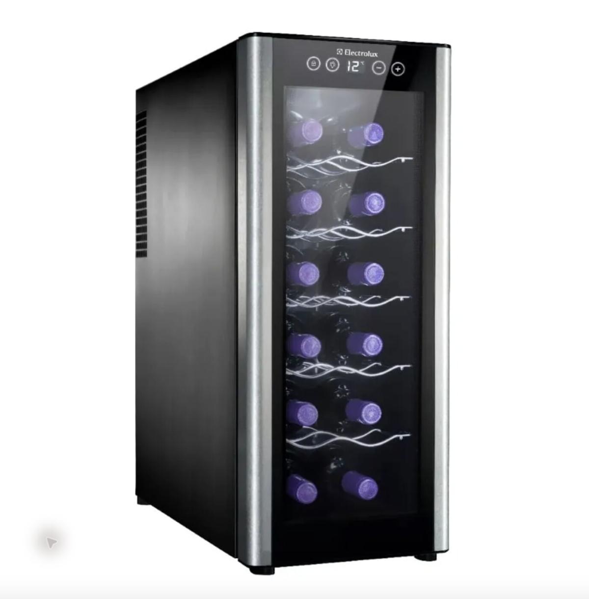Cava de Vino Electrolux ERW125XAMB 12 Botellas Panel Touch