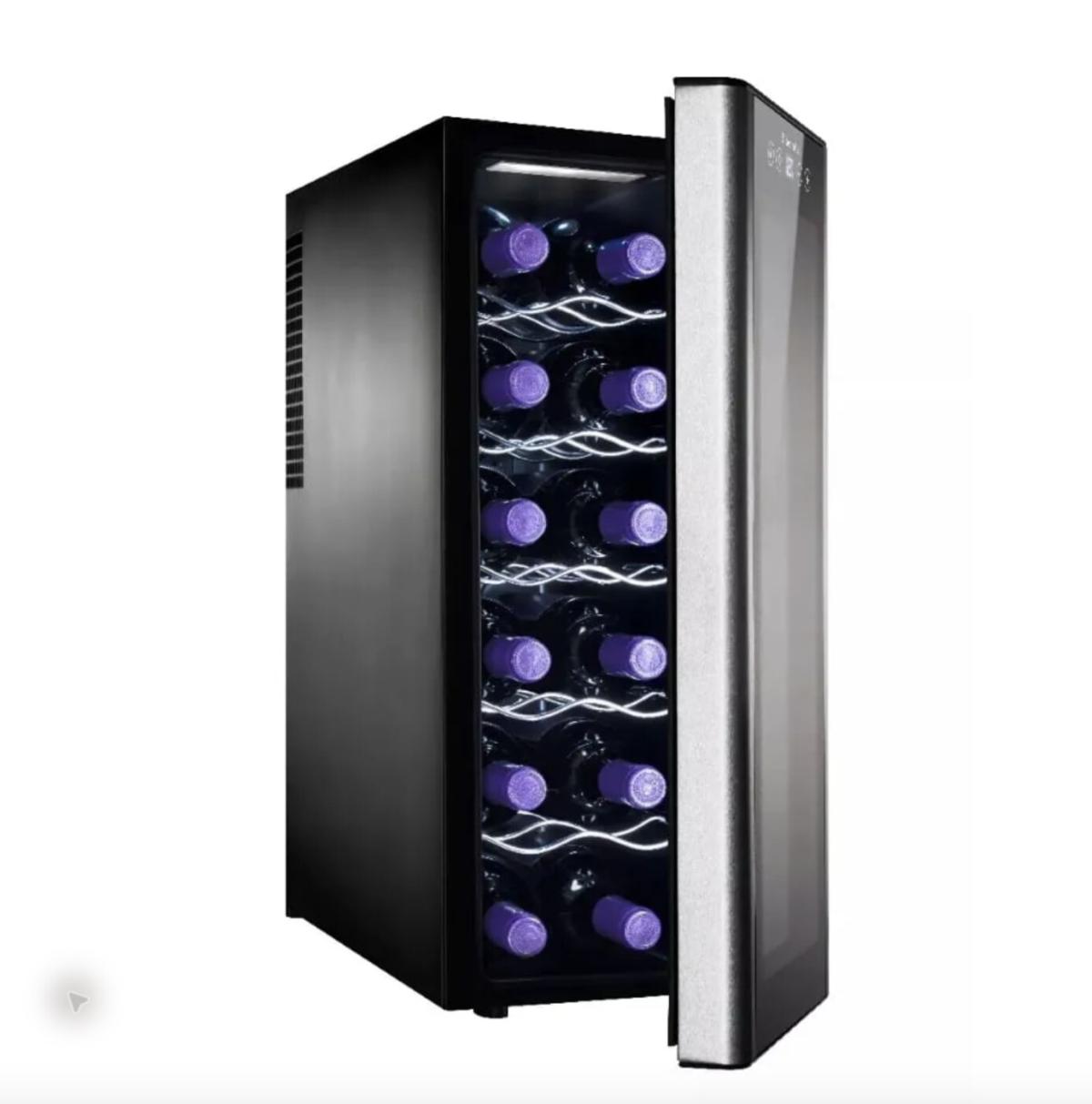 Cava de Vino Electrolux ERW125XAMB 12 Botellas Panel Touch
