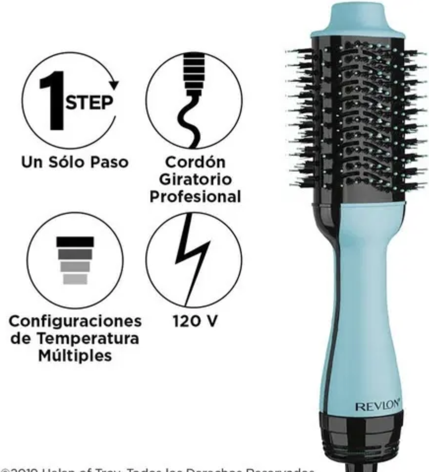 Cepillo Secador y Voluminizador de Pelo Revlon RVDR5222