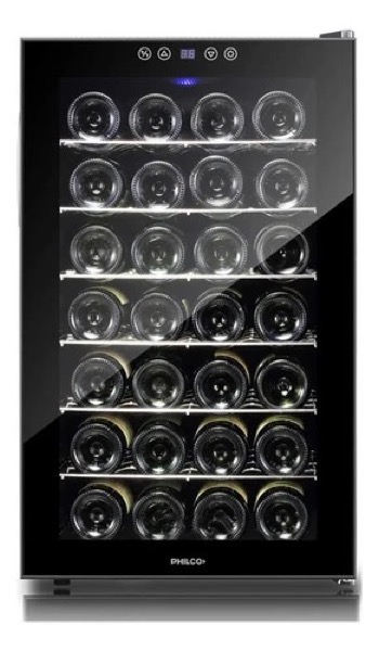 Cava Philco PHCAV028N 28 botellas vista frontal