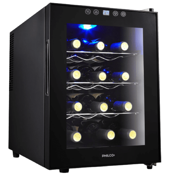 Cava Termoeléctrica De Vinos Philco 12 Botellas PHCAV012N
