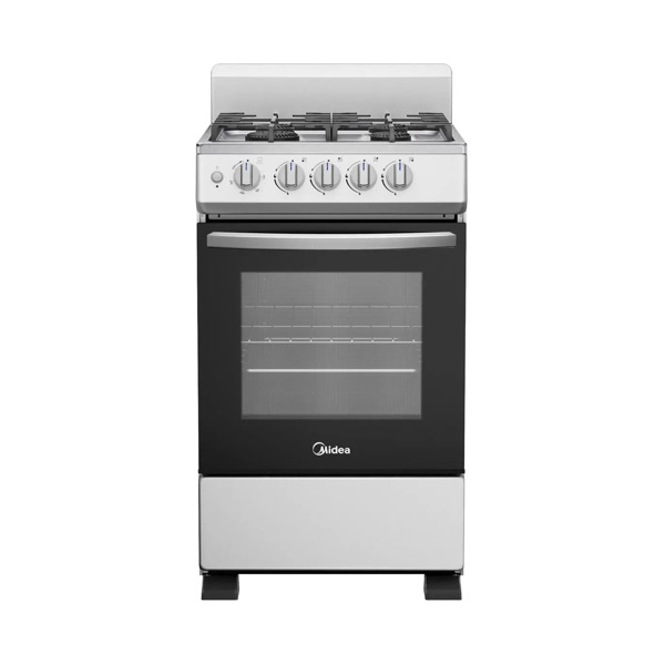 Cocina Multigas 50cm Midea Gris 20tmg4pgar1 Luz y Encendido