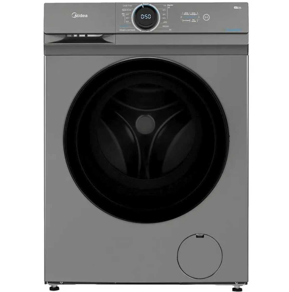 Lavarropas Midea 6 Kg 1000 RPM MF100W60/T-A1 Color Titanio