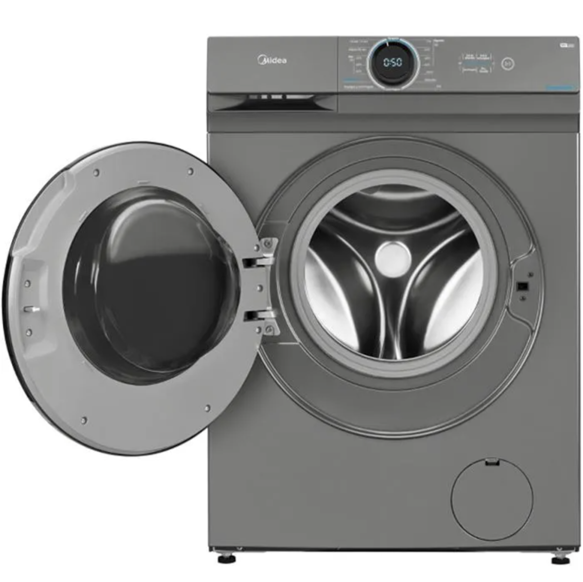 Lavarropas Midea 6 Kg 1000 RPM MF100W60/T-A1 Color Titanio