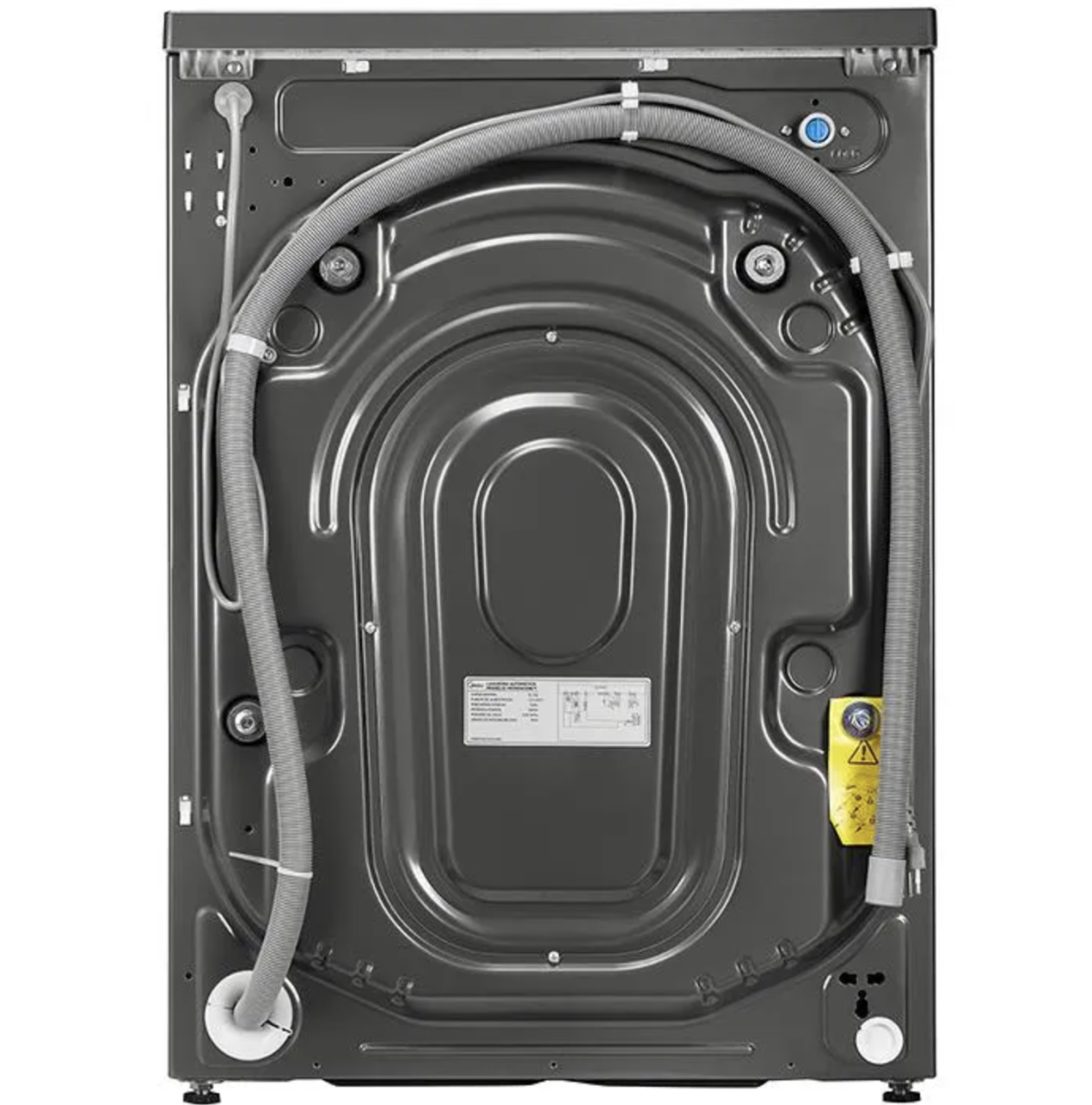 Lavarropas Midea 6 Kg 1000 RPM MF100W60/T-A1 Color Titanio