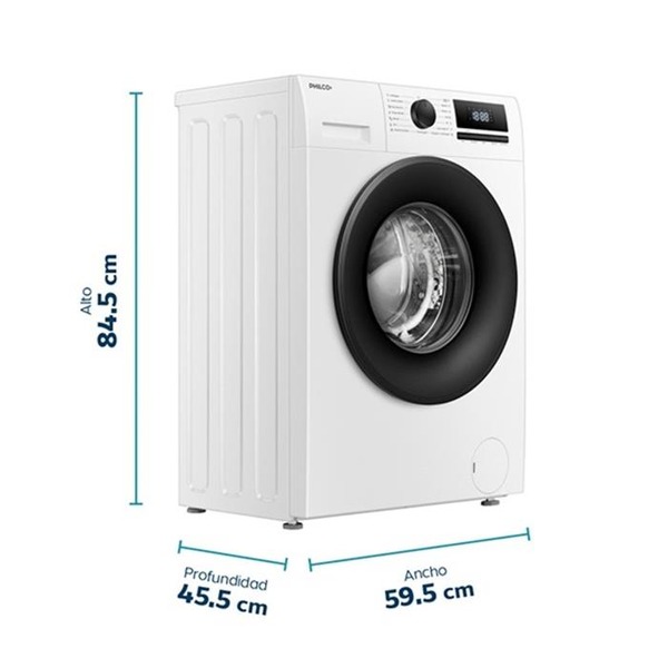 Lavarropas Philco PHLF64BN Inverter 6 Kg 1200 RPM Blanco