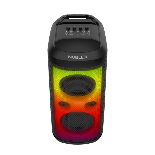 Controles superiores de la torre de sonido Noblex MNX1600