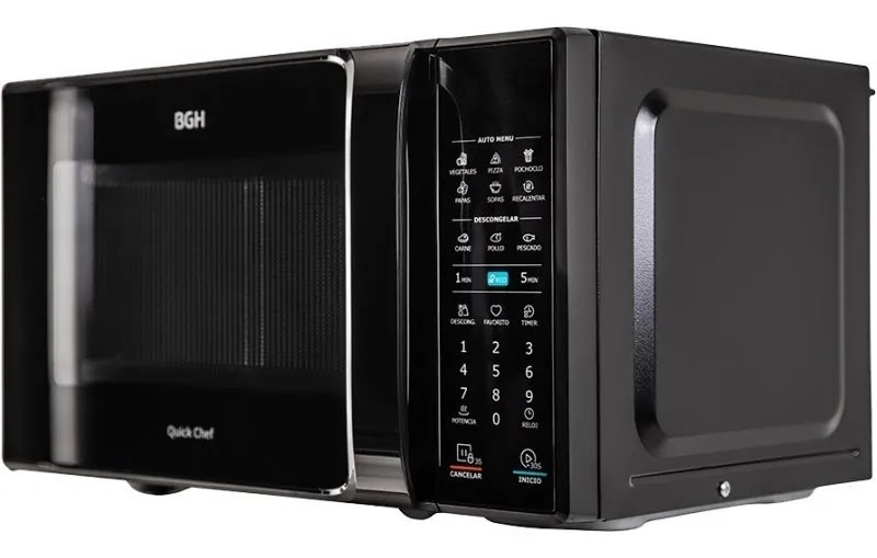 Microondas Bgh B120dn20I 20 Litros 700 Watts Digital Negro