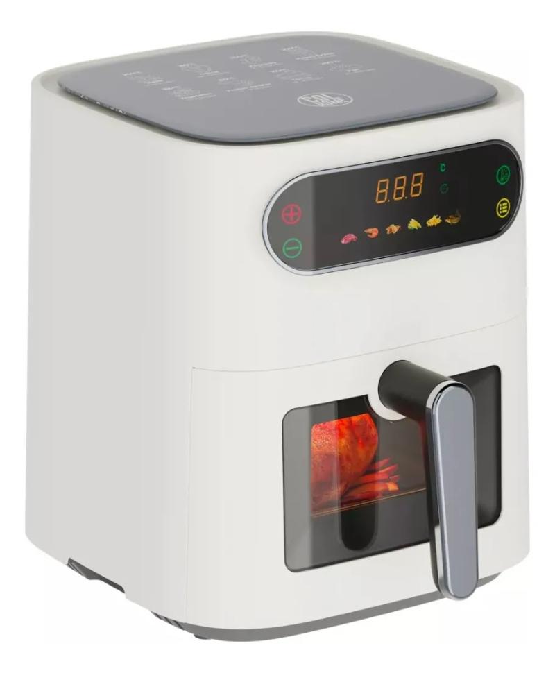 Freidora De Aire Embassy Ff1012 5.5 Lts 1500w Digital Visor