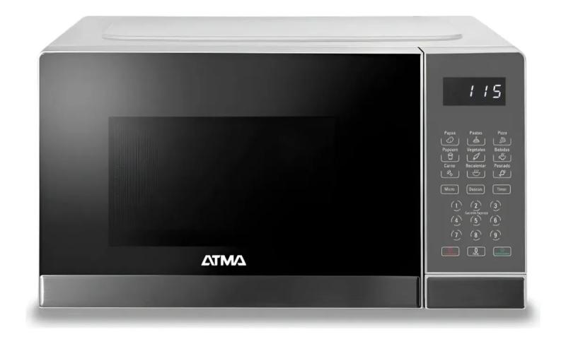 Microondas Digital Atma Watds20ucp 20l 700w SILVER