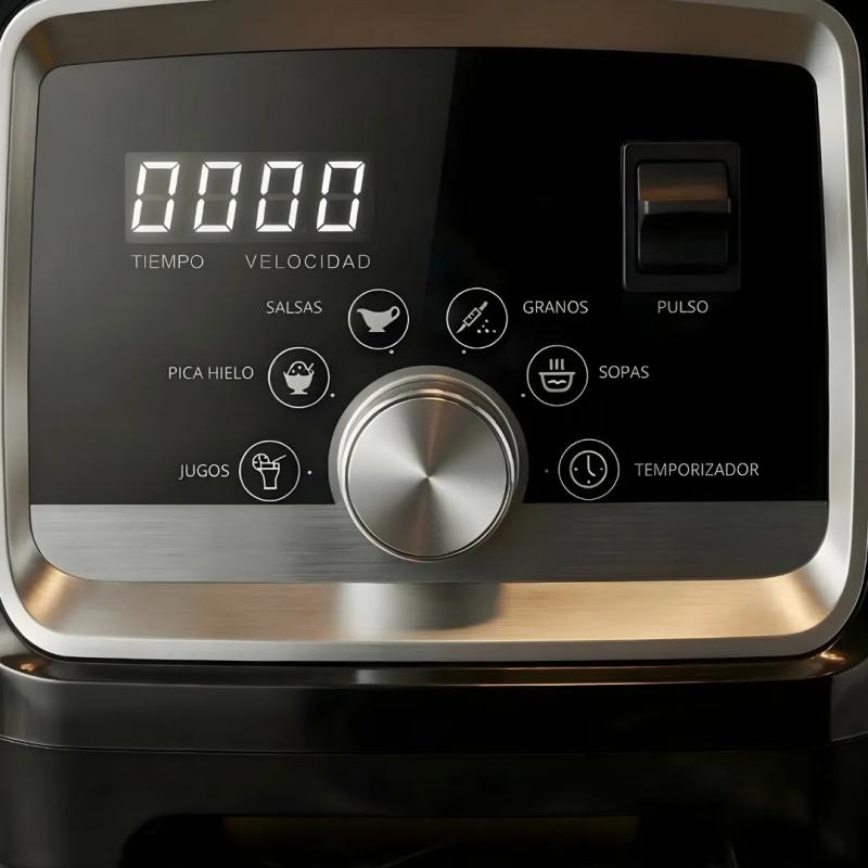 Licuadora Profesional AUMAX FORZA NEGRA HS-228C 1600 WATTS