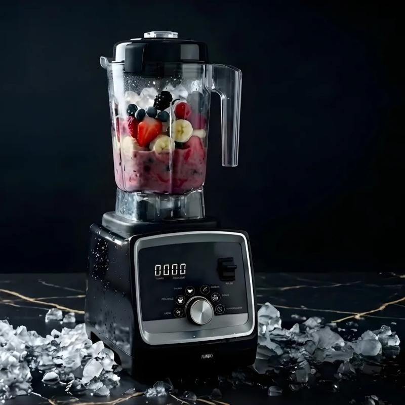 Licuadora Profesional AUMAX FORZA NEGRA HS-228C 1600 WATTS