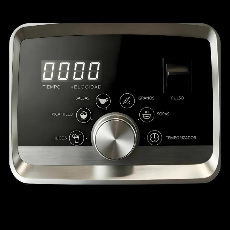 Licuadora Profesional AUMAX FORZA GRIS PLATA HS-228C 1600 WATTS