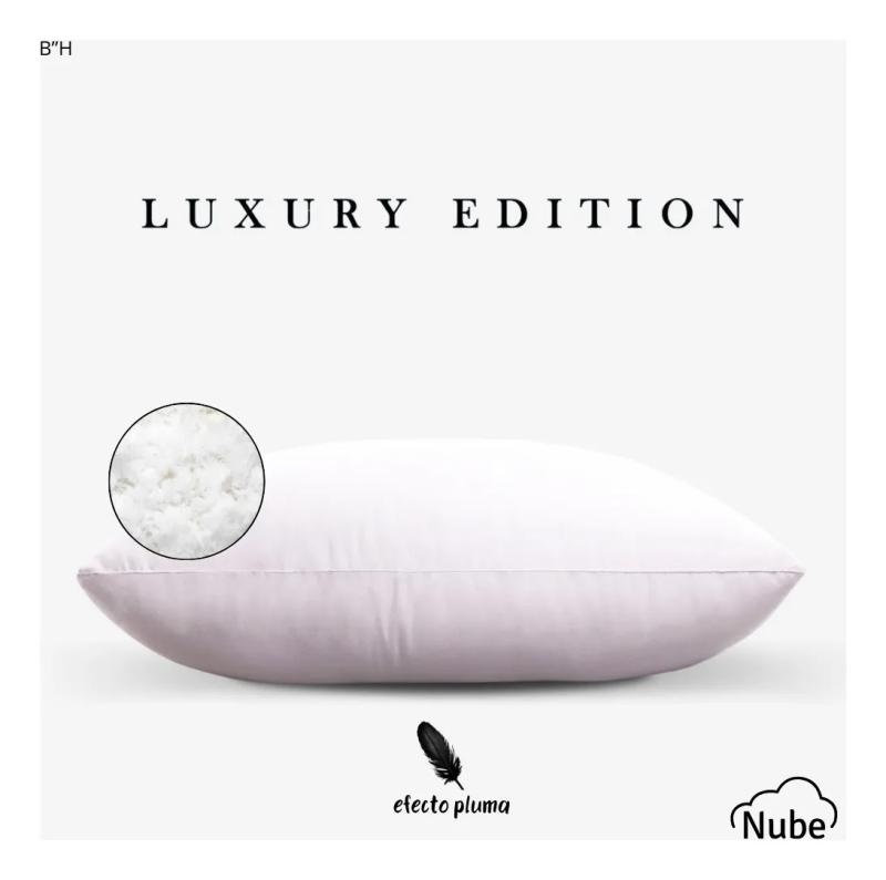 Almohada Nube Luxury Edition Efecto Pluma 70 X 46 Cm