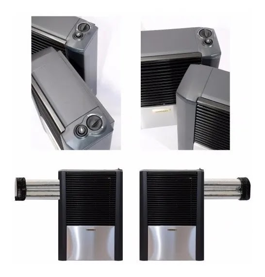 Calefactor Coppens Tb 2500 Calorias Peltre Ii Acero Multigas