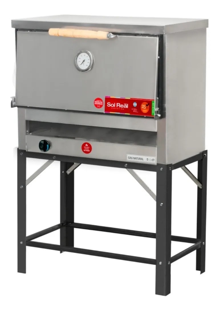 Horno Pizzero 6 Moldes El Gauchito 067 Sol Real Gas ENVASADO