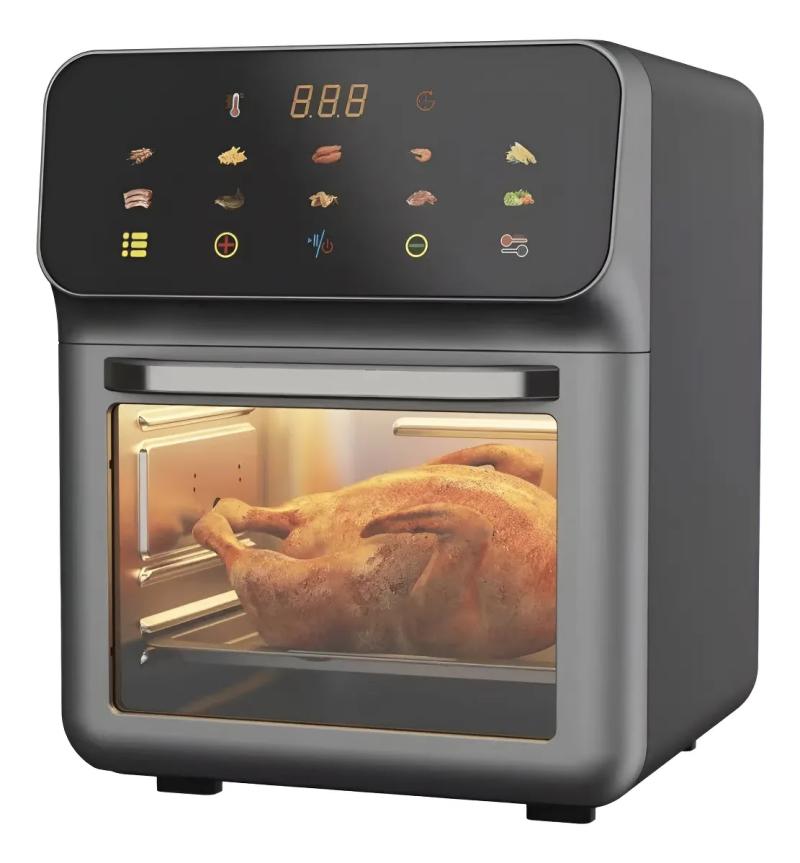 Freidora De Aire Embassy Ff1013 10 Lts 1500 W Digital Visor