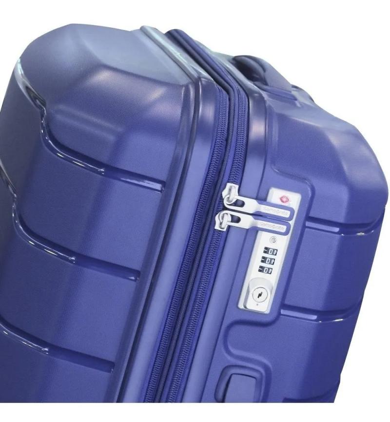 Valija Samsonite Octolite Rigida Tamaño Grande 8 Ruedas 360 Grados AZUL