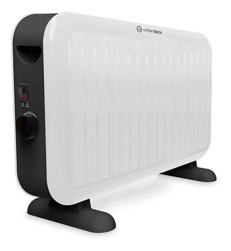Convector Natural Whitenblack Cnwb01 2000 Watts Termostato
