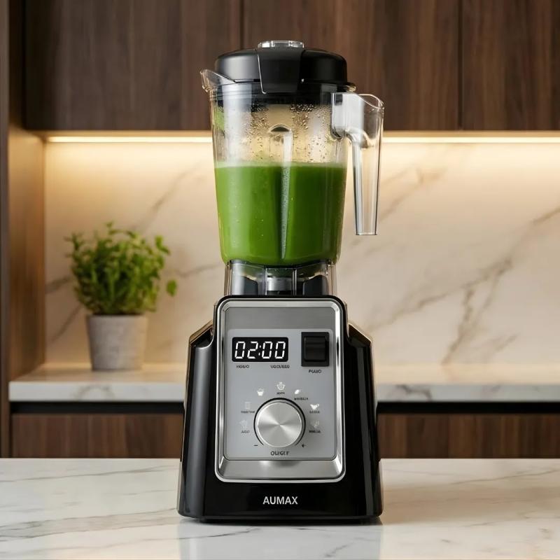 Licuadora Profesional AUMAX POTENZA BLACK HS-209C 1600 WATTS