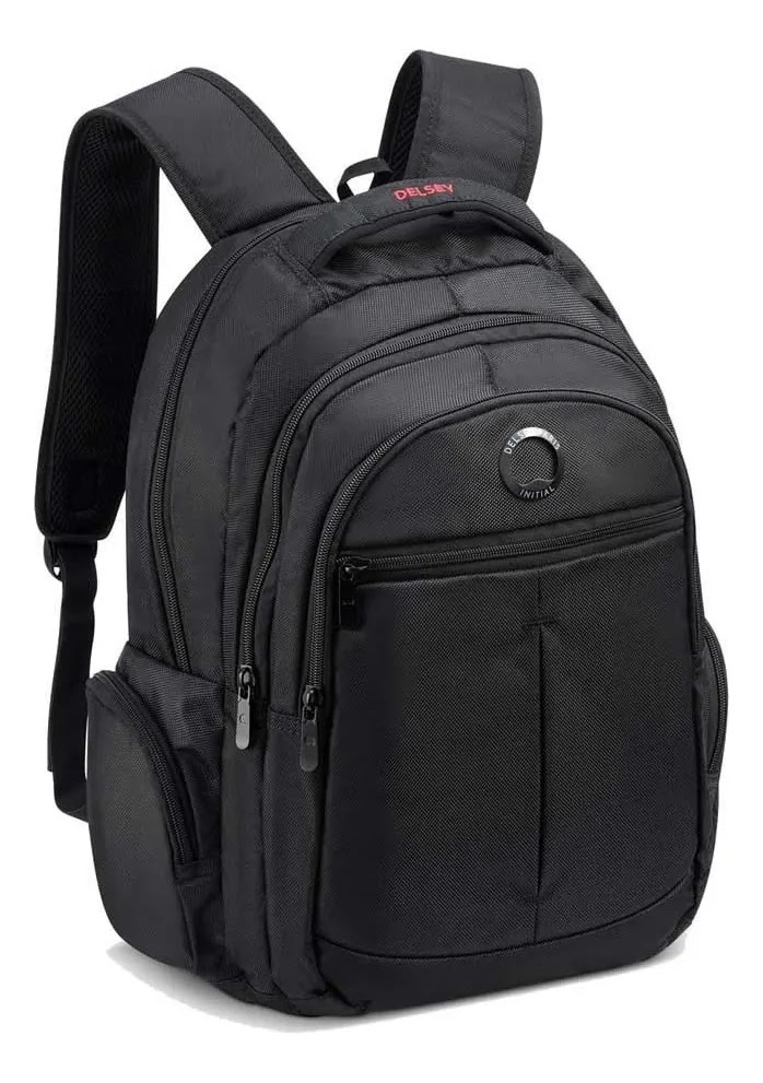 Mochila Delsey Portanotebook 15,6  Element Flier Negra