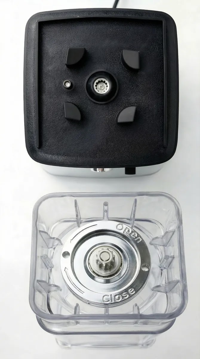 Licuadora Profesional AUMAX TITANIO Silver HS-606E 1600 WATTS