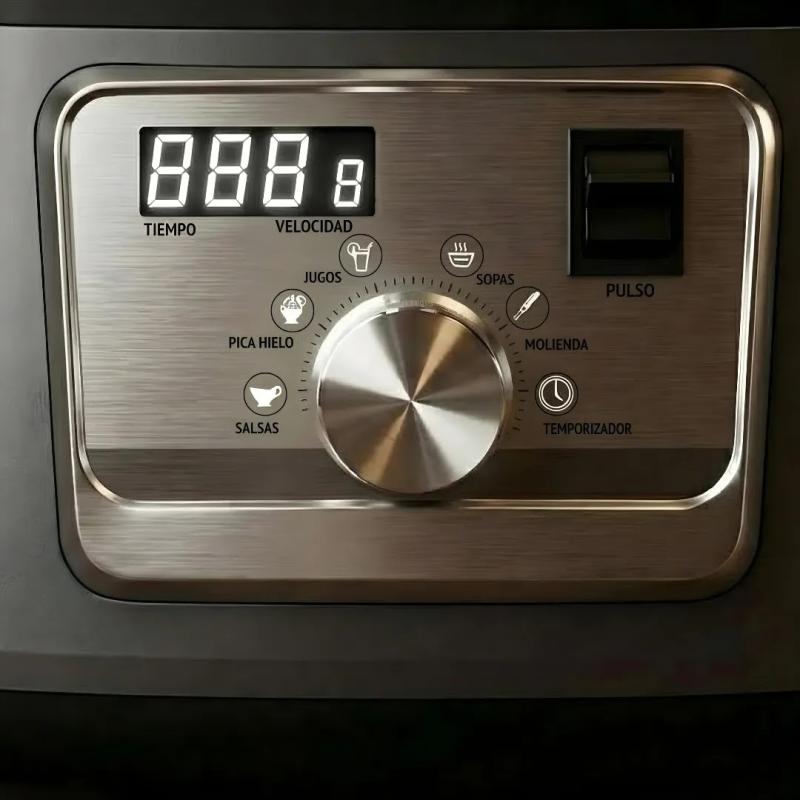 Licuadora Profesional AUMAX TITANIO Silver HS-606E 1600 WATTS