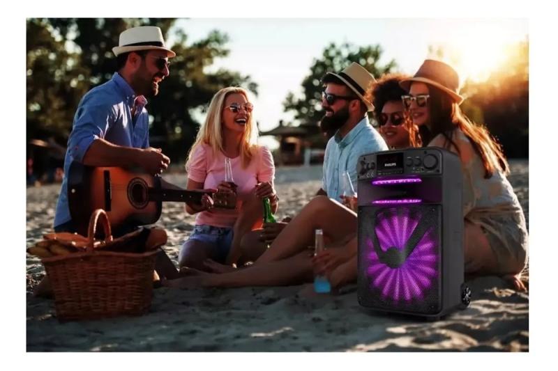 Parlante Portatil Philips Tax2706/77 Karaoke Bluetooth