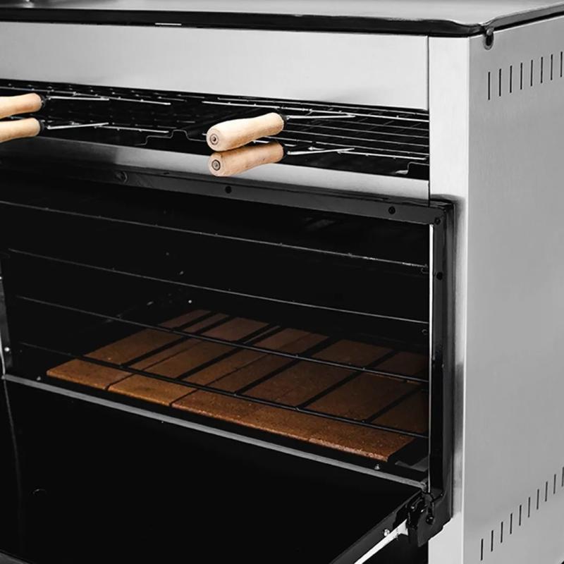Horno Pizzero 8 Moldes Sol Real Carlitero Y Plancha