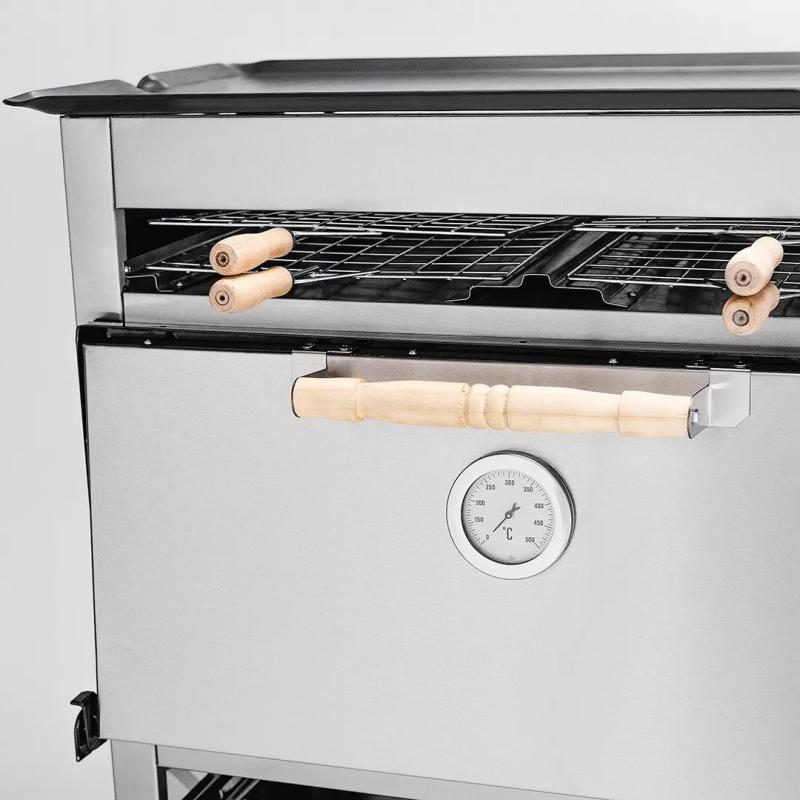 Horno Pizzero 8 Moldes Sol Real Carlitero Y Plancha