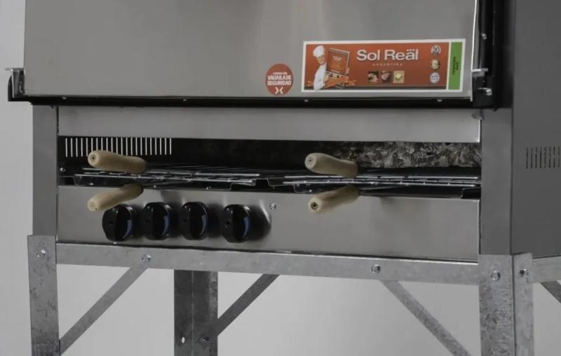 Horno Pizzero 8 Moldes Sol Real Carlitero Y Plancha