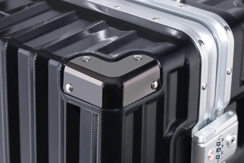 Valija Aumax Luxor Cabina 20 Aluminio 54x34x24 Cm Black /  Gunmetal