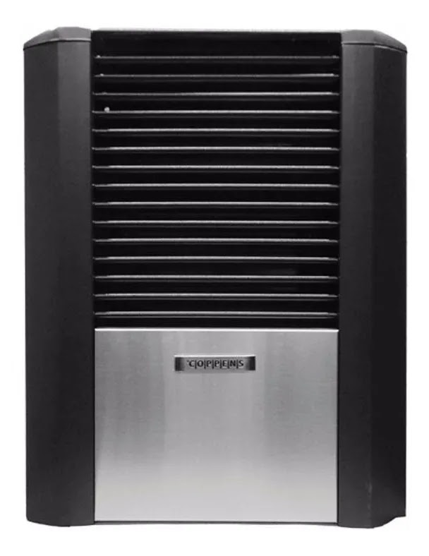 Calefactor Coppens TB 6000 TERMOSTATO Peltre Acero DERECHA