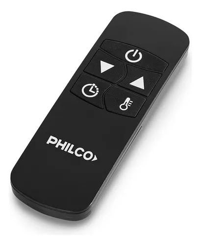 Calefactor Infrarrojo De Pared Philco Pbsv2022p 2000w Color Negro